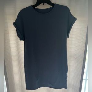 Dusty Blue T-Shirt Dress